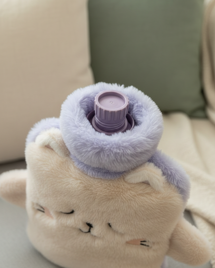 Beige Wärmflasche Kuscheltiere - kuschelig warm - Ansicht 4