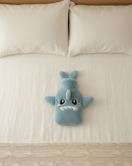 Blaue Wärmflasche Kuscheltiere - kuschelig warm - Ansicht 2