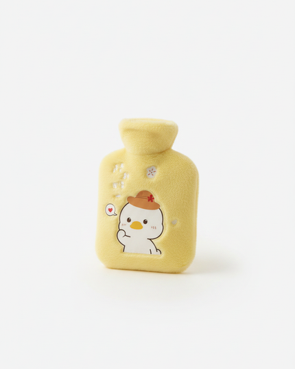 Mini-Wärmflasche aus Plüsch - kuschelig für kalte Hände - Ansicht 5
