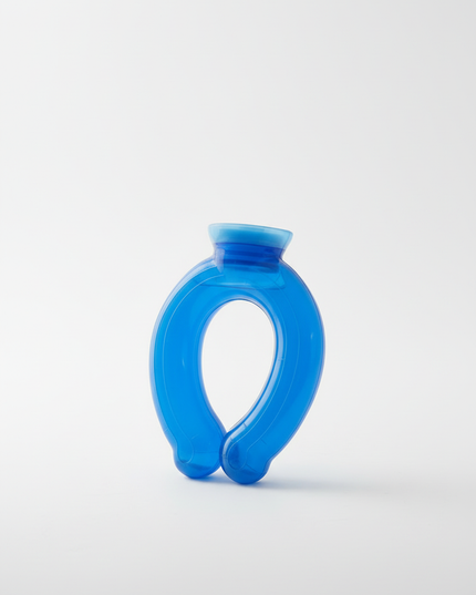 Warme Nackenwärmflasche - blau für kuschelige Abende - Ansicht 5