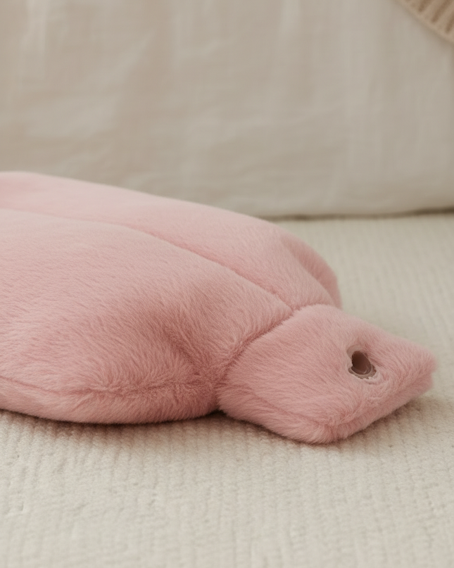 Klassische Wärmflasche für Füße - flauschig warm - Ansicht 4
