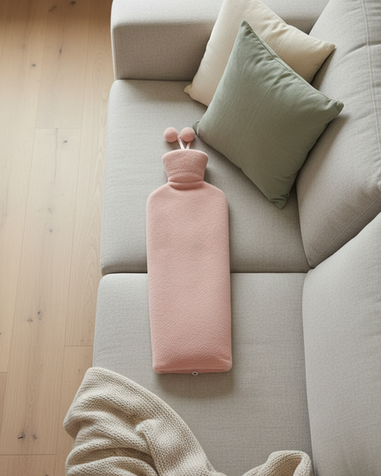 Lange warme Wärmflasche - kuschelig durch kalte Nächte - Ansicht 2