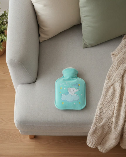 Süße klassische Wärmflasche für Kinder - kuschelig klein - Ansicht 2