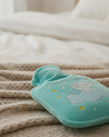Süße klassische Wärmflasche für Kinder - kuschelig klein - Ansicht 4